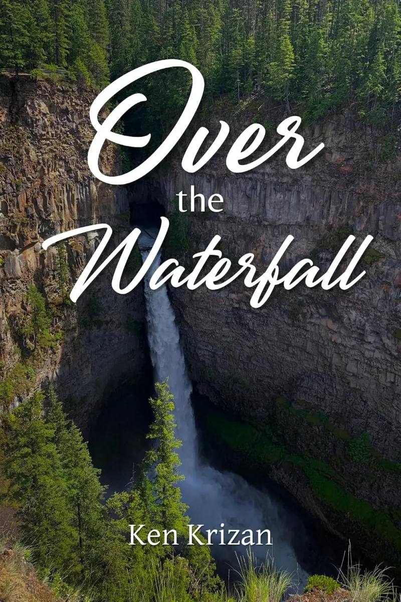 Over The Waterfalls by Ken Krizan, official Kindle book cover