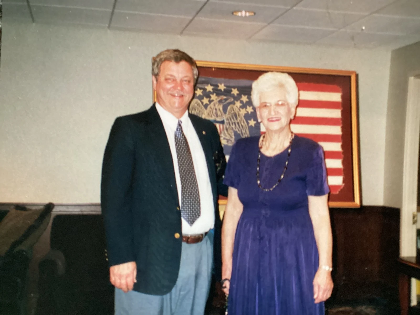 Ken Krizan with Dorothy, his late life partner, in an earlier photograph
